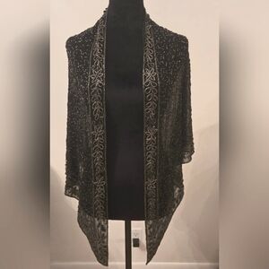 Vintage Beaded shawl/wrap Unbranded